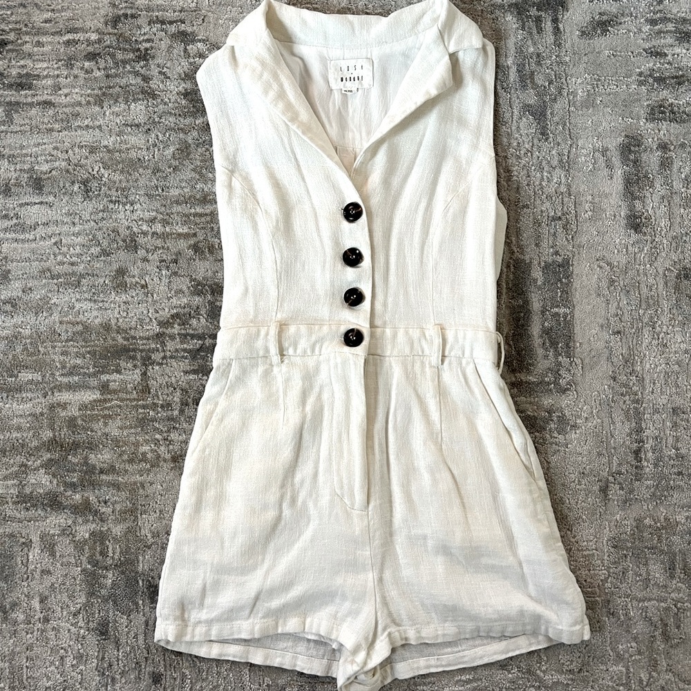 Planet Blue Lost + Wander Romper